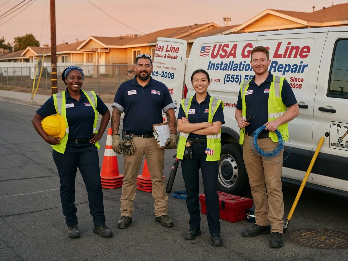 Gas Line Installation company in Foxboro, WI